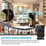 C11 Tuya WiFi Security Camera Alarm Clock Two Way Audio Night Vision HD Surveillance Camera