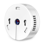 CO400A Compatible with Alexa  /  Google Assistant WiFi Smart Carbon Monoxide Detector Real Time Monitor (No Battery)