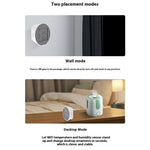 WSD400H WiFi Temperature Humidity Sensor Abnormal Alarm Real Time Monitor Compatible with Alexa  /  Google Assistant (No Battery)