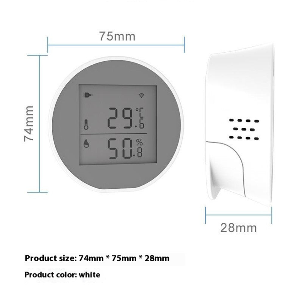 SQ400B WiFi Smart Water Leak Detector Overflow Sensor with Buzzer Real Time Monitor Alexa Google Assistant Compatible