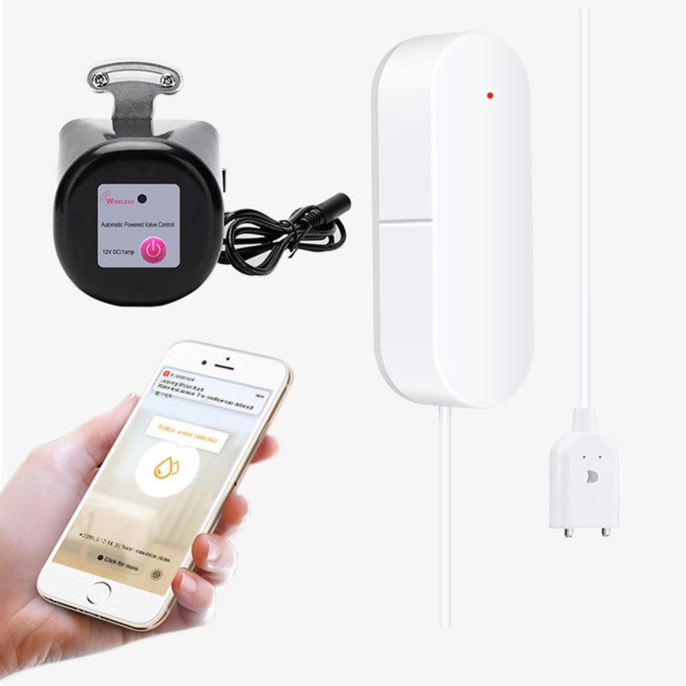 FM400A Smart WiFi Ventilaktuator Fjernbetjening Trådløs Vand-/Gasventil Stemmeassistent-kompatibel