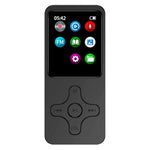 1,77 tommer skærm MP4-afspiller bærbar Bluetooth-kompatibel FM-radio stemmeoptager (uden TF-kort)