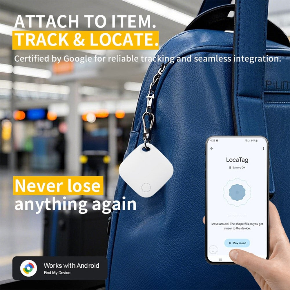 Tag03 Bluetooth-Compatible Smart Tracker Global Finder Anti Lost Device for Google Only