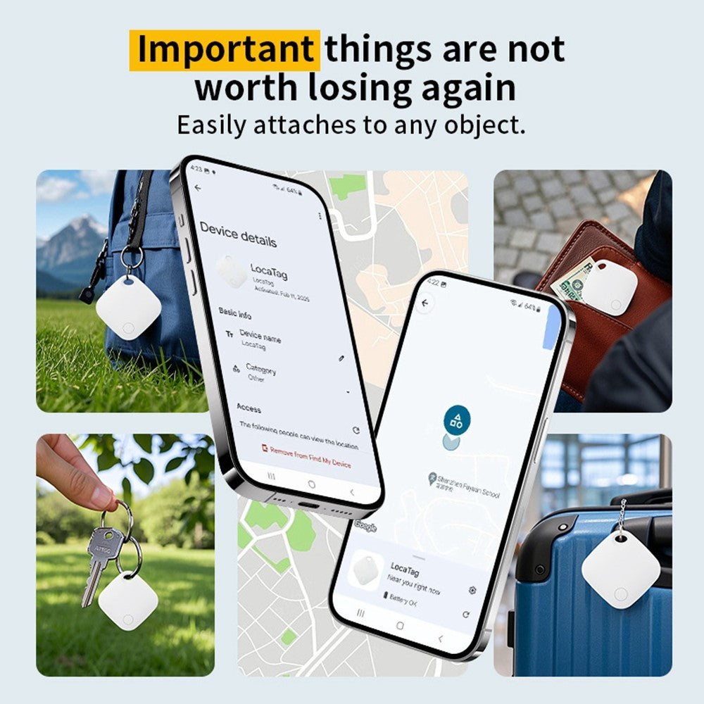 Tag03 Bluetooth-Compatible Smart Tracker Global Finder Anti Lost Device for Google Only