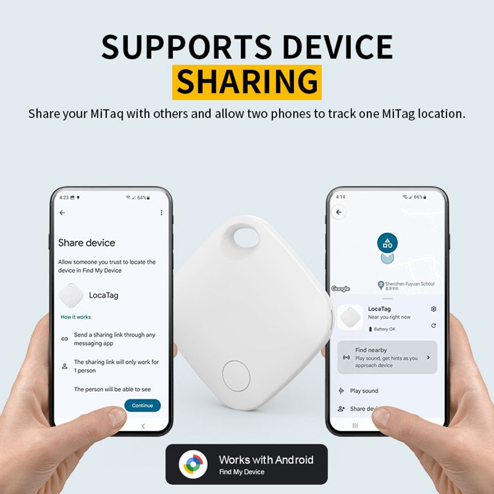 Tag03 Bluetooth-Compatible Smart Tracker Global Finder Anti Lost Device for Google Only