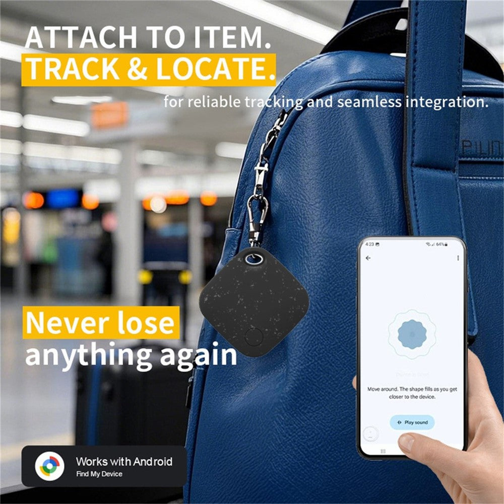 Tag03 Bluetooth-Compatible Smart Tracker Bio-Degradable Global Finder Anti Lost Device for Google Only