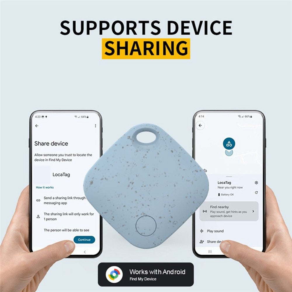 Tag03 Bluetooth-Compatible Smart Tracker Bio-Degradable Global Finder Anti Lost Device for Google Only