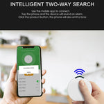 LT01 Android Bluetooth-Compatible Tracker Smart Two-Way Finder Key Locator Item Finder Compatible with Tuya Smart App