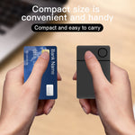 iCard 01 Card Shaped Tracker Ultra Thin Anti Lost Key, Wallet Finder for iOS