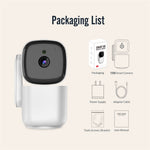 T200 1080P Smart WiFi Security Camera 360 Degree Pan Tilt Motion Tracking Night Vision Cam