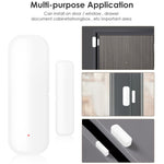 DW10 Tuya WiFi Door Window Sensor Smart Alarm Security System Intrusion Detector Scene Linkage Trigger