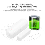 DW10 Tuya WiFi Door Window Sensor Smart Alarm Security System Intrusion Detector Scene Linkage Trigger