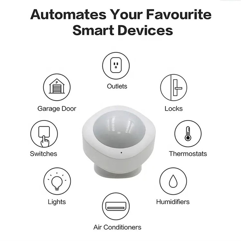 MS02 Tuya PIR Motion Sensor Zigbee Smart Movement Detector for Home Automation System