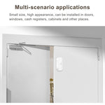 VB02 Tuya WiFi Door Vibration Sensor Smart Real-Time Detection APP Remote Motion Shock Alarm Device