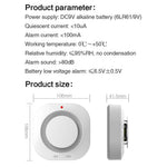 SM441W WiFi Smoke Detector Smart Home Alarm System Multi-Scene Smoke Sensor