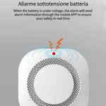 SM441W WiFi Smoke Detector Smart Home Alarm System Multi-Scene Smoke Sensor
