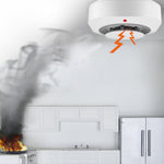 SM441W WiFi Smoke Detector Smart Home Alarm System Multi-Scene Smoke Sensor