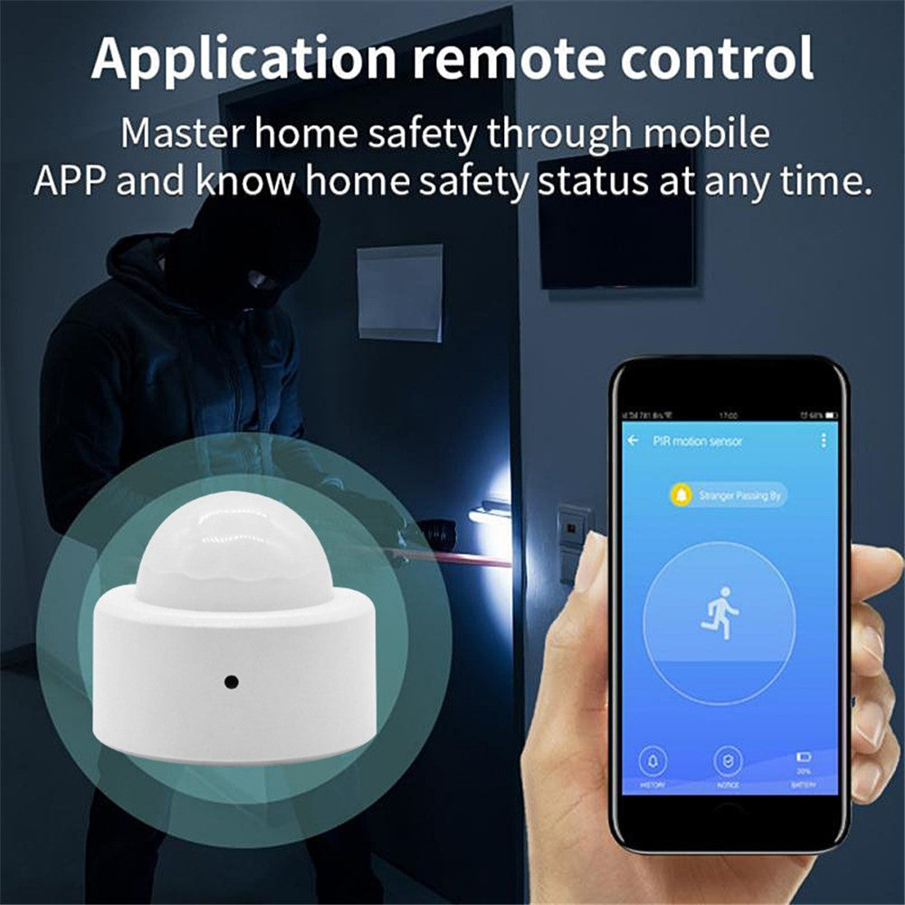 MS10 Zigbee PIR Sensor Motion Detector Smart Home Module Wireless Human Body Infrared Sensor Alarm