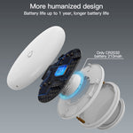 WL08 Tuya Zigbee Water Leak Sensor Wireless Flood Detector Smart Home Water Level Alarm Device