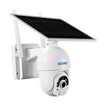 ESCAM QF450 1080P Cloud Storage 4G PIR Alarm Dome Pan/Tilt CCTV IP Camera with Solar Panel
