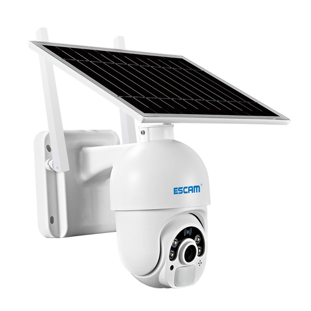 ESCAM QF450 1080P Cloud Storage 4G PIR Alarm Dome Pan/Tilt CCTV IP Camera with Solar Panel