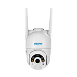 ESCAM QF450 1080P Cloud Storage 4G PIR Alarm Dome Pan/Tilt CCTV IP Camera with Solar Panel