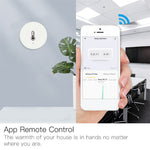 HS06 Tuya Zigbee Round Temperature Humidity Sensor Smart Home Indoor Thermometer Detector