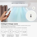 HS06 Tuya Zigbee Round Temperature Humidity Sensor Smart Home Indoor Thermometer Detector