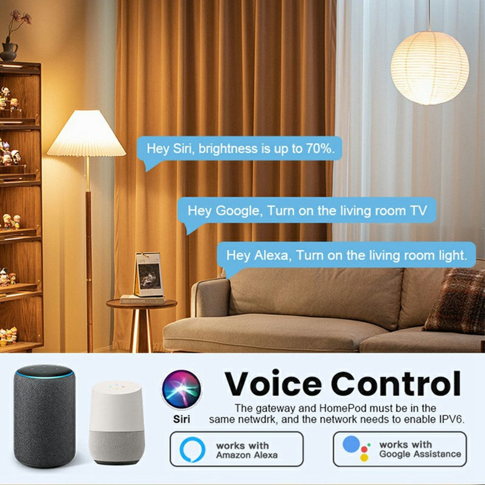 GW01 Tuya Smart Home Gateway Matter Protokol Multi-Mode Kablet Hub til Zigbee Thread Netværk Central Styring