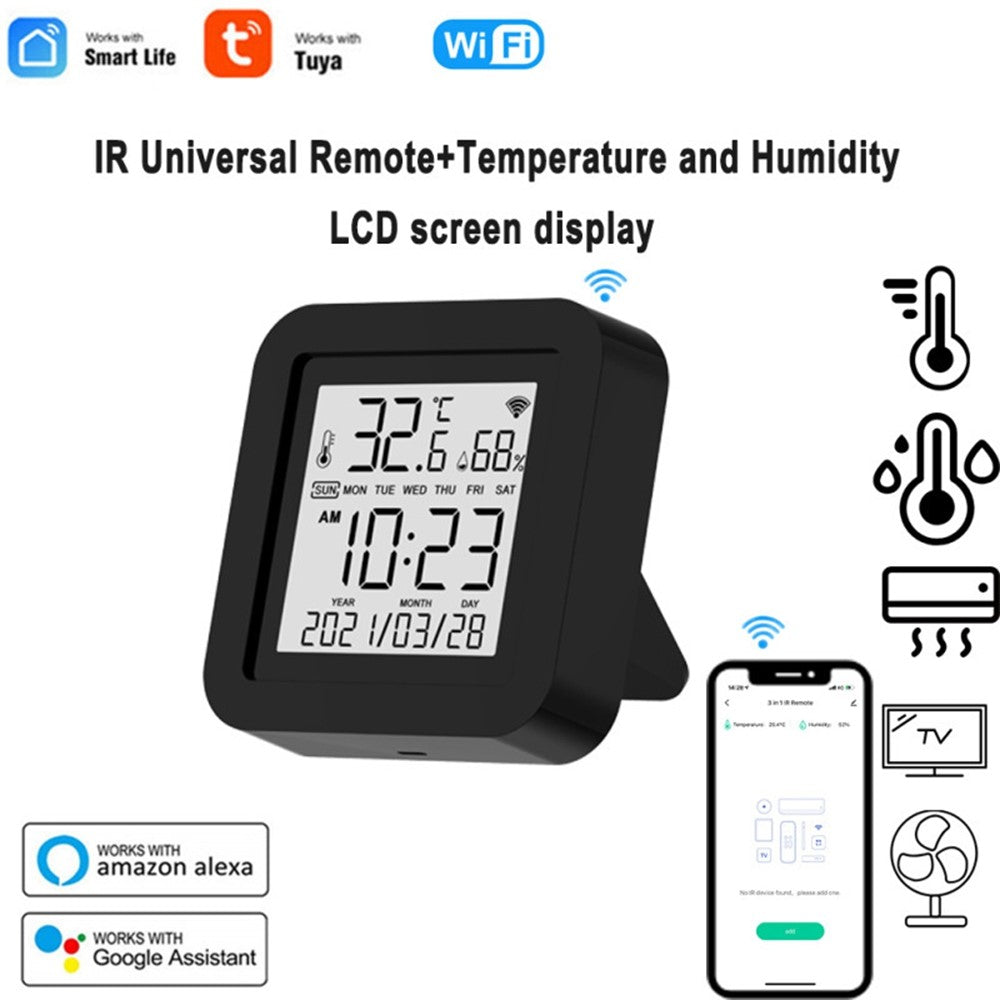 TH02 Smart Infrared WiFi Digital Thermometer Hygrometer Wireless Temperature Sensor
