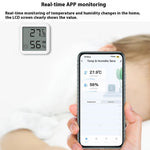TH05 Smart Bluetooth-Compatible Thermometer Hygrometer LCD Display Temperature Humidity Sensor