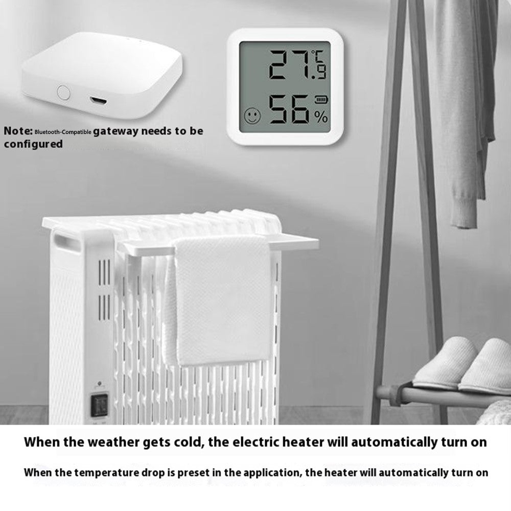TH05 Smart Bluetooth-Compatible Thermometer Hygrometer LCD Display Temperature Humidity Sensor