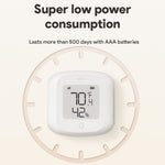TH10 Smart Wireless Temperature Humidity Sensor Referesh Button for Home Automation Remote Detection