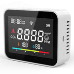 CO2V1 Smart Carbon Dioxide Detector Tuya WiFi Air Quality Monitor Temperature Humidity Sensor
