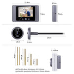 N100 Door Viewer 2.8 Inch Color Display Video Doorbell Night Vision Motion Detection Electronic Peephole Camera