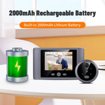 N100 Door Viewer 2.8 Inch Color Display Video Doorbell Night Vision Motion Detection Electronic Peephole Camera