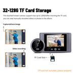 N100 Door Viewer 2.8 Inch Color Display Video Doorbell Night Vision Motion Detection Electronic Peephole Camera