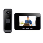 SY-30 2.4G Point to Point 4 Inch Visual Intercom Doorbell PIR Motion Detection Night Vision Wireless Video Door Phone