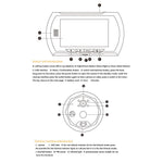 45AHD-M 4.5 Inch Electronic Peephole Viewer Motion Detection Photo Video Recording Video Doorbell