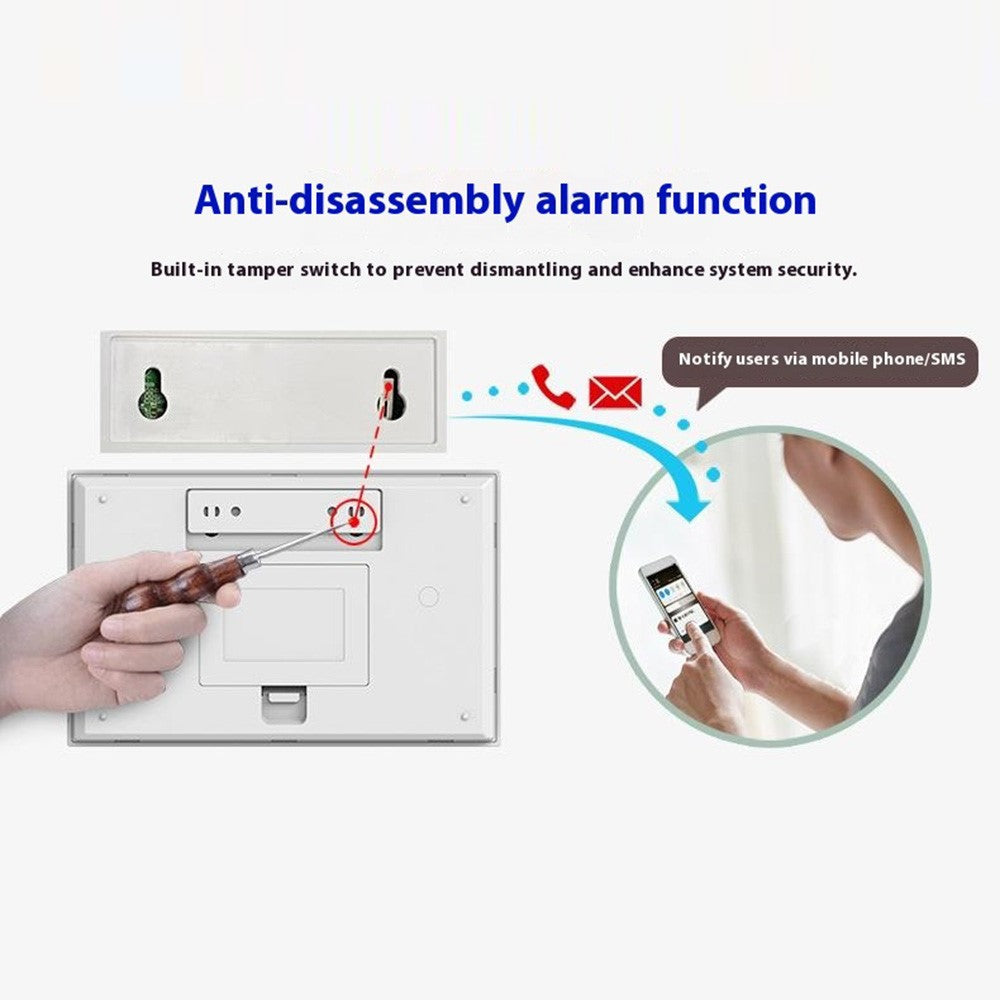 PG-108 Home Security Smart Alarm System APP Remote Control Wireless Burglar Alert, WiFi + 4G Version