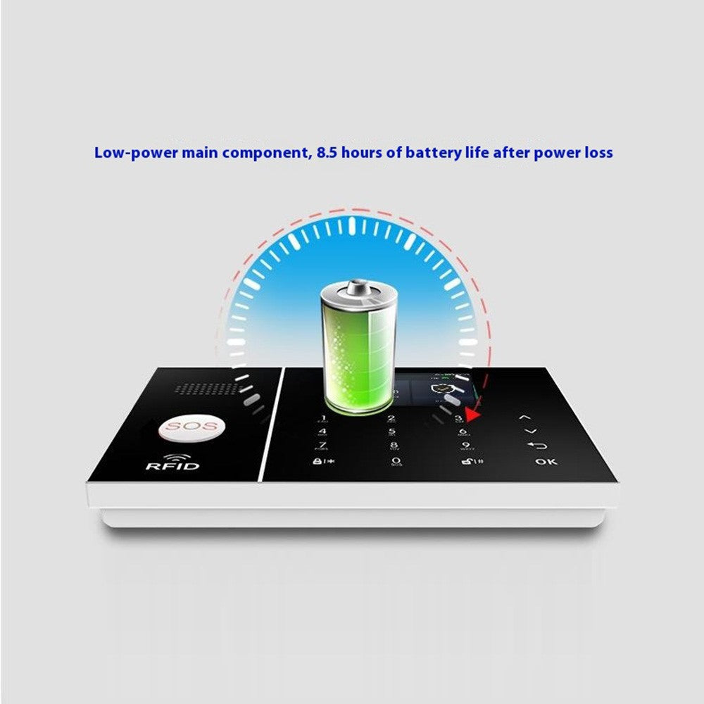 PG-108 Home Security Smart Alarm System APP Remote Control Wireless Burglar Alert, WiFi + 4G Version