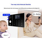 PG-108 Home Security Smart Alarm System APP Remote Control Wireless Burglar Alert, WiFi + 4G Version