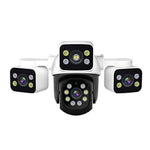 ESCAM PT223 Home Security 3 x 4MP Lens Camera WiFi Motion Detection Alarm Two-Way Audio Camera