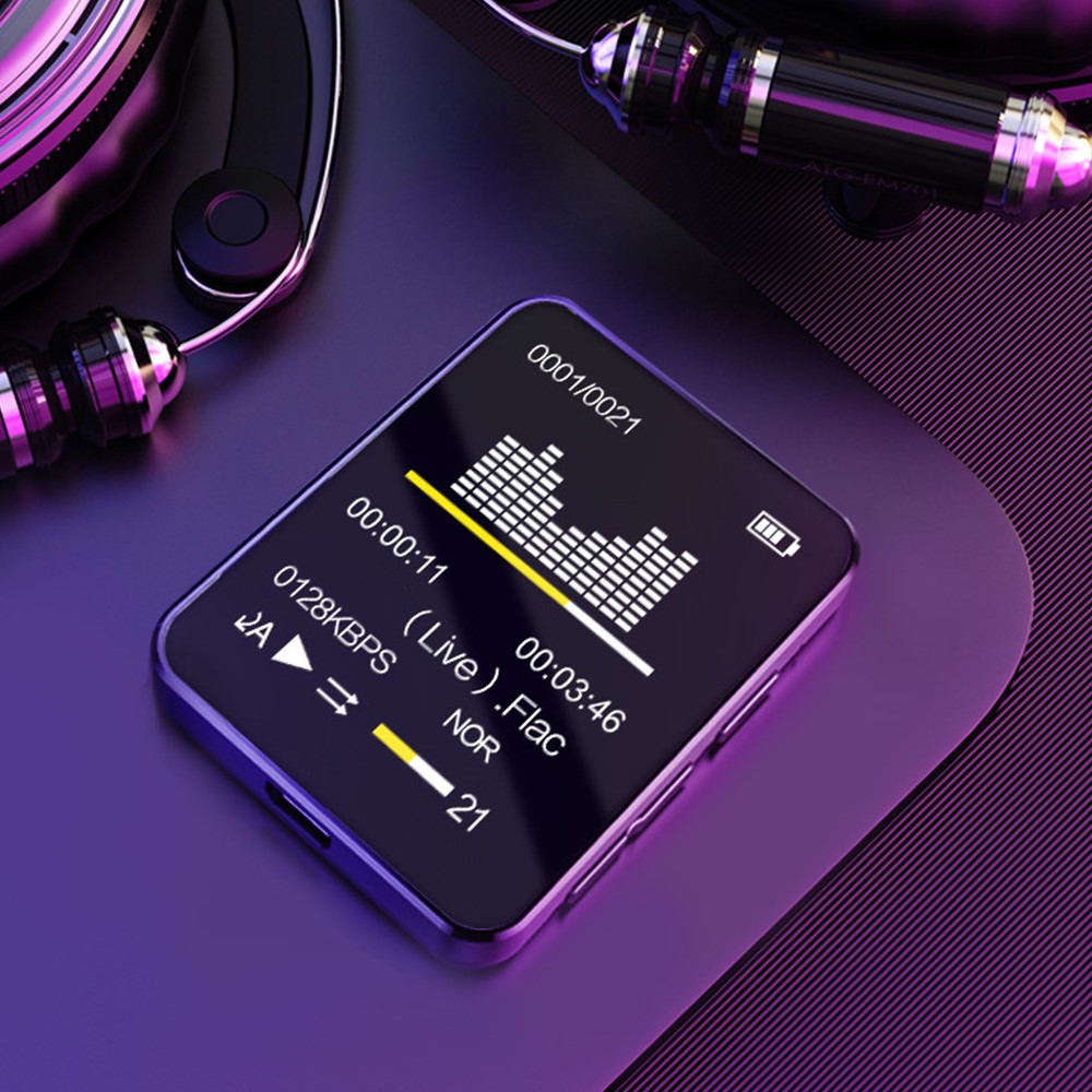 MROBO A7 MP4 Player 2.0 Inch TFT Color Screen Portable Music Player, 32GB Memory