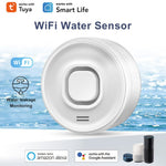 SQ400C001 100dB Alarm WiFi Smart Water Leak Detector Works with Amazon Alexa  /  Google Assistant