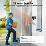 SRIHOME DH051_002_008 Smart Wireless Doorbell Set 4MP HD Indoor Video Intercom Low Power Consumption for Home