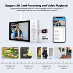 SRIHOME DH051_002_008 Smart Wireless Doorbell Set 4MP HD Indoor Video Intercom Low Power Consumption for Home