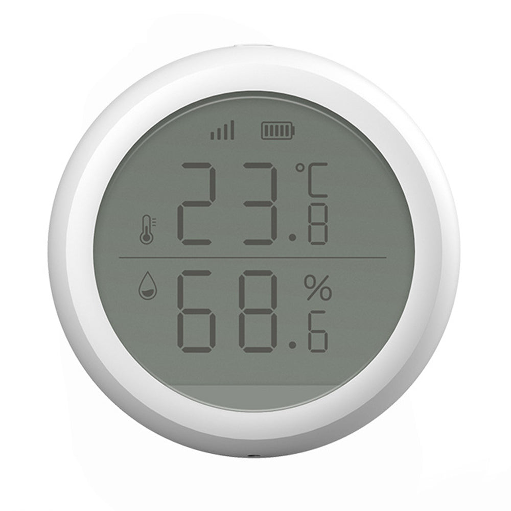 HS03 ZigBee Smart Temperature Humidity Sensor Indoor Thermometer Hygrometer with Alert for Remote Monitoring