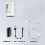 Q70 32GB Voice Recorder HD Noise Reduction Recording Device Smart Voice Control Recording Pen with 500H Long Standby