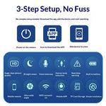 A10 Phone Remote Smart Security Camera Wireless WiFi HD Camera with IR Night Vision for Home